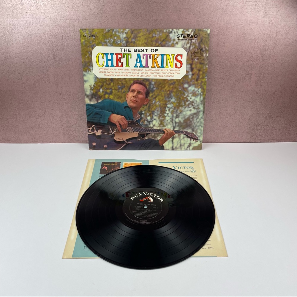 Vintage The Best Of Chet Atkins 1964 Vinyl Music Record